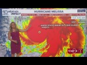 Tracking the Tropics: Hurricane Melissa barreling toward Jamaica as Category 5 storm