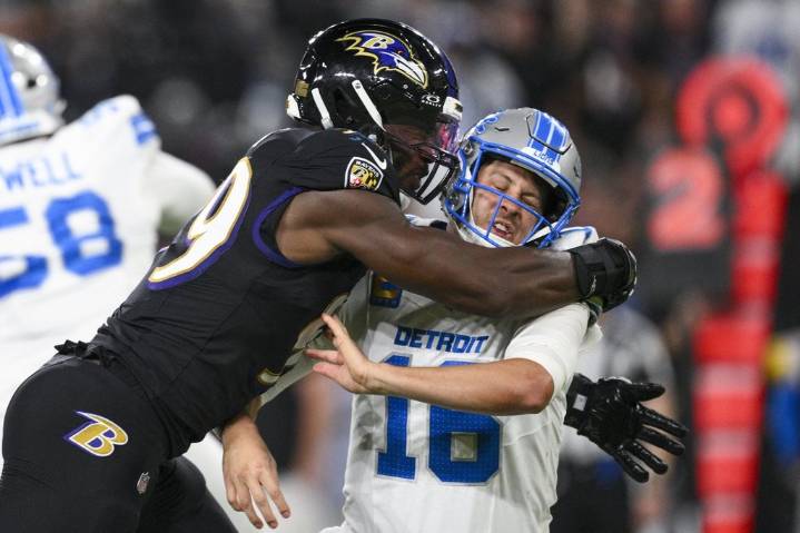 Ravens agree to send pass rusher Oweh to the Chargers for safety Alohi Gilman