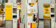 A little Halloween treat at the pump in Twin Falls