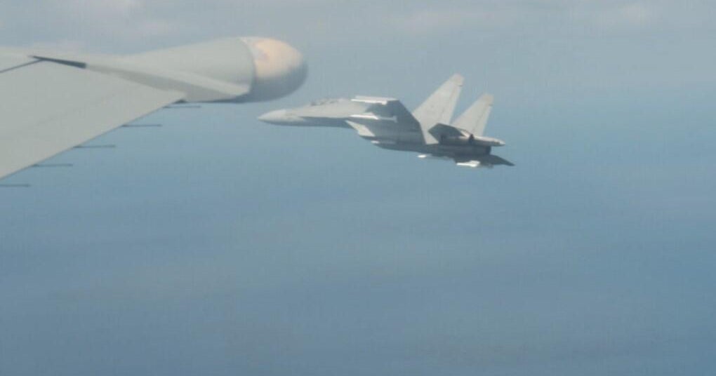 CBS News on board as Chinese jets intercept Canadian air force plane tracking North Korean ships