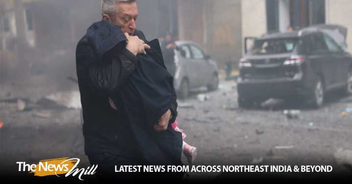 Russian drone strike hits kindergarten in Kharkiv, 1 killed