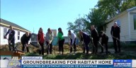 Habitat for Humanity, Diocese of Evansville hosts groundbreaking for home