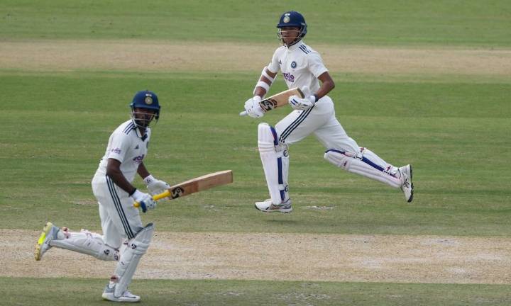 Dazzling Jaiswal's 173 powers India to 318 for 2 against listless Windies