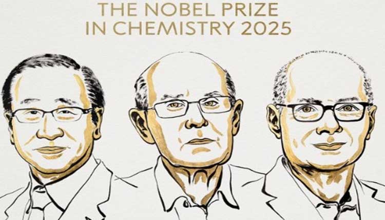 3 Scientists Win 2025 Chemistry Nobel For Developing Metal