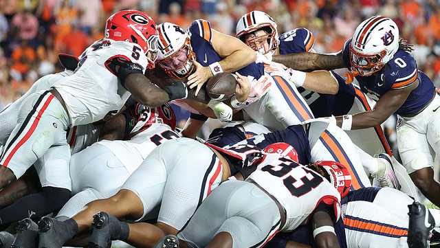 Georgia rallies past Auburn, 20