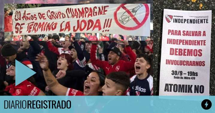 ¿Grindetti da marcha atrás? El comunicado del Independiente tras la potente marcha de hinchas