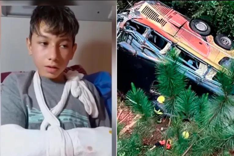 “Pedía que mi papá respirara”: el testimonio de niño que sobrevivió al accidente en Misiones