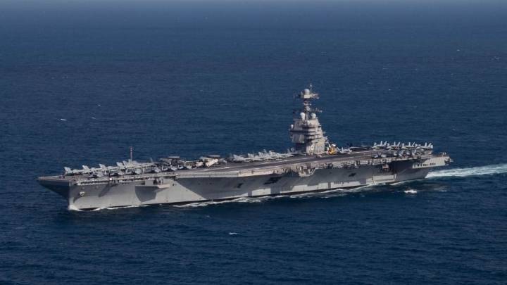 EE.UU. desplegó un gran portaaviones en el Caribe y aumentó la tensión con Venezuela