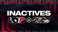 Texans Inactives: Week 5 at Baltimore Ravens