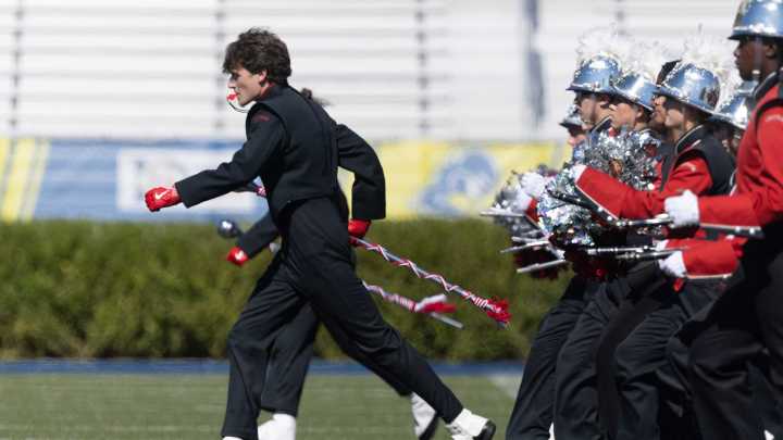 Delaware's marching bands: Smyrna marching band in action