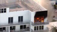 Elderly woman dies after Hollywood apartment fire