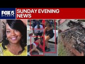 Mom killed in domestic shooting; Group of robbers; First service after arson