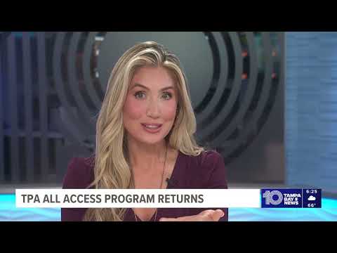 Tampa International Airport bringing back "All Access" program