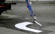 No stencils, no large work crews: Cleveland startup unveils road