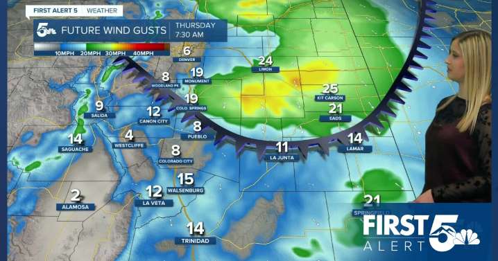 Cool with a breeze on Thursday, remaining chilly on Halloween Friday