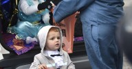 Families bond during truck or treat