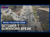 October 7 Nova Music Festival Survivors Speak On Anniversary Of Attack