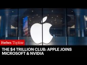 Apple Passes $4 Trillion Market Value—Joining Microsoft And Nvidia