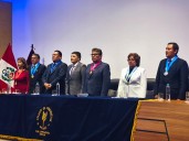 Decano Mayhuire anunció cursos de capacitación y entregó reconocimientos institucionales por el Día del Periodista