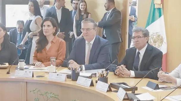 Marcelo Ebrard informa sobre avances en negociaciones con EU