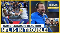 RAMS SQUAD SHOW: Stafford's 5 TDs, Davante Adams' HAT TRICK help Rams THUMP Jaguars 35