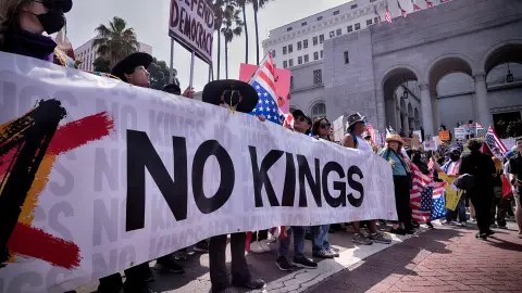 Cerca de 7 millones participaron en protestas ‘No Kings’ contra políticas de Trump