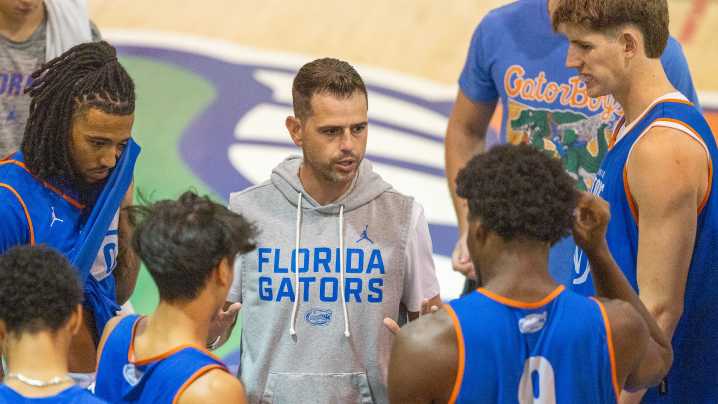 Get an inside look at Florida basketball's practice on Tuesday