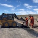 Avanza la repavimentación de la Ruta Provincial 46 entre Zapala y Laguna Blanca