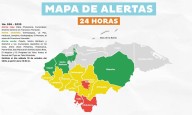 Copeco eleva a Alerta Roja dos departamentos y el Distrito Central