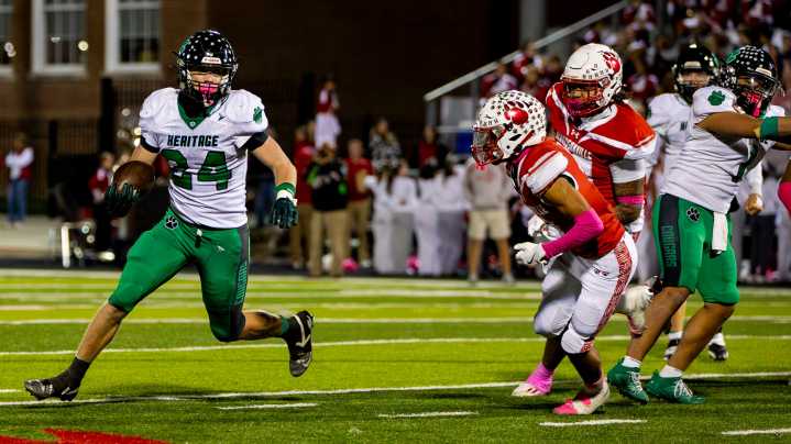 Mountain Heritage defeats Hendersonville 36