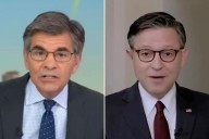 Mike Johnson spars with George Stephanopoulos over government shutdown