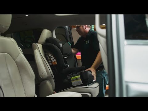 Checking child's car seat after a crash