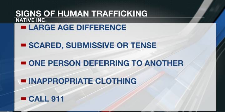Human trafficking awareness training and red flags for the public