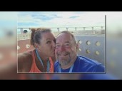 Woman leans on God after husband gets caught in Hurricane Melissa