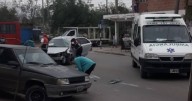 Siniestro vial en el barrio Aeroparque B3