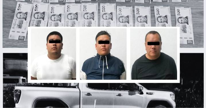 Detienen en Iztapalapa a tres hombres acusados de extorsionar al dueño de una casa de materiales