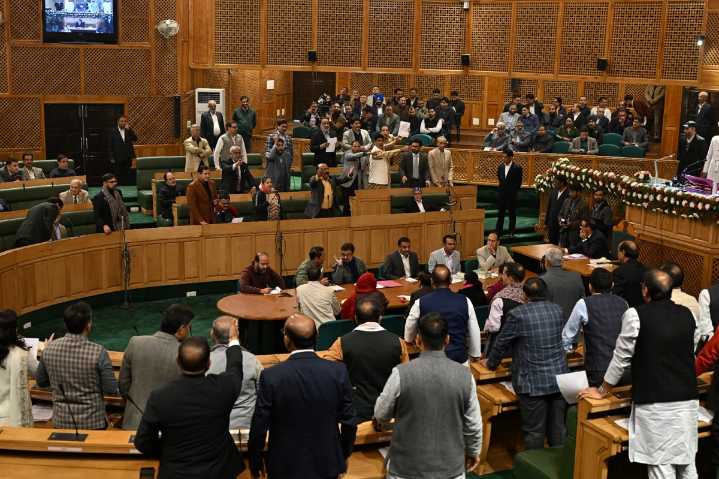 Uproar in J&K Assembly Over AAP MLA’s Detention Under PSA