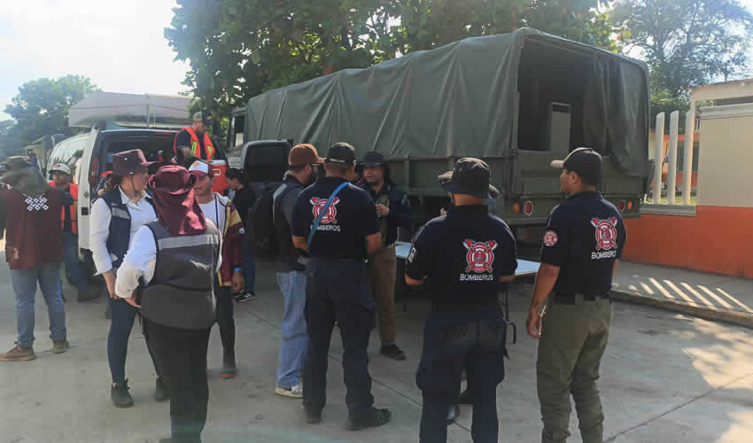 Protección Civil de Zacatecas Impulsa Operativos de Rescate y Apoyo a Familias de Veracruz