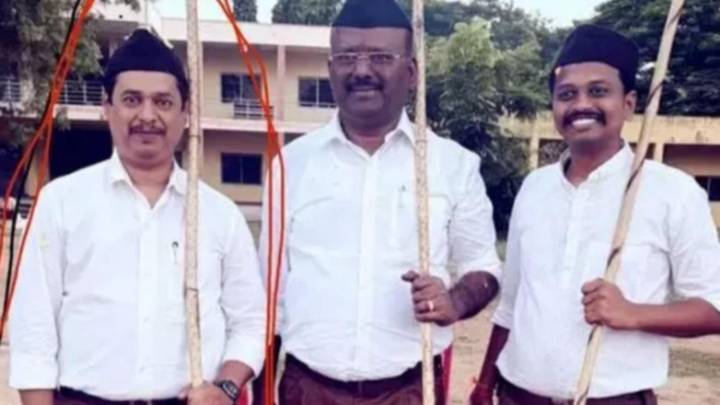 Amid Karnataka row over RSS activities on govt premises, PDO suspended for participating in Sangh event