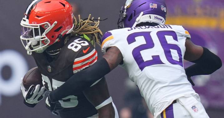 Cleveland Browns lose 21-17 against Minnesota Vikings