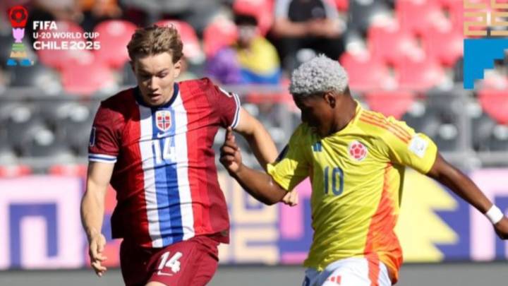 Empate 0-0 en la primera parte: Colombia nada que puede con los gigantones de Noruega