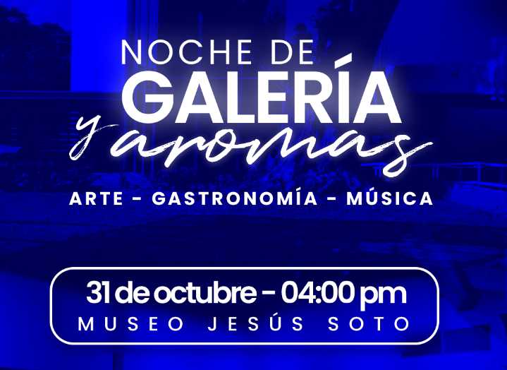 Noche artística en el Museo Jesús Soto en Ciudad Bolívar