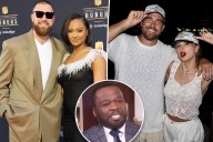 50 Cent takes a swipe at Travis Kelce's ex Kayla Nicole while praising Taylor Swift