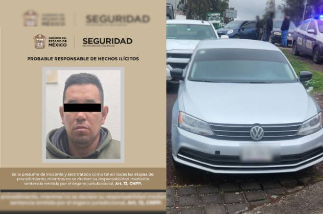 Cae en Jilotepec sospechoso de ataque armado ocurrido en Edoméx
