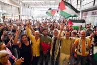 Rafael Borrego y Manuel García regresan a Málaga tras ser detenidos en la Flotilla humanitaria a Gaza