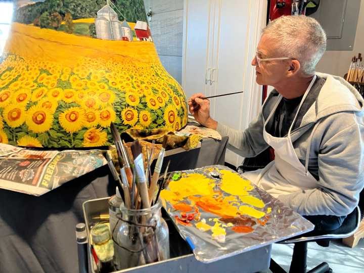 Lebanon man creates farm scene on Liberty Bell for America250 celebration