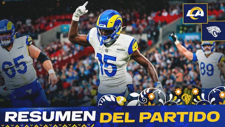 "Siuuuuuu": Davante Adams brilla con "hat-trick" de touchdowns en la cuna del fútbol para paliza de los Rams contra los Jaguars