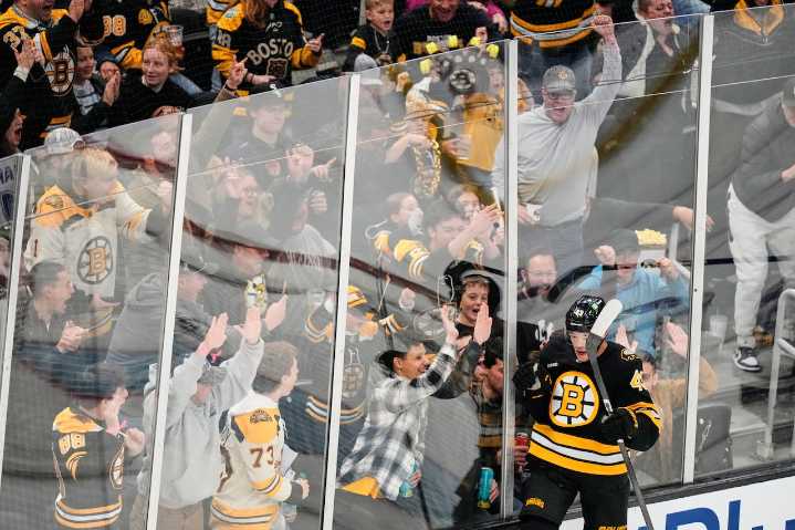 Bruins defenseman: Scoring in front of home crowd is 'something I dreamed of'