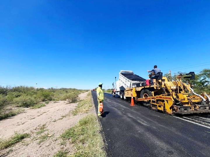 Avance del 80 por ciento en el Programa de Conservación Carretera Federal en Chihuahua