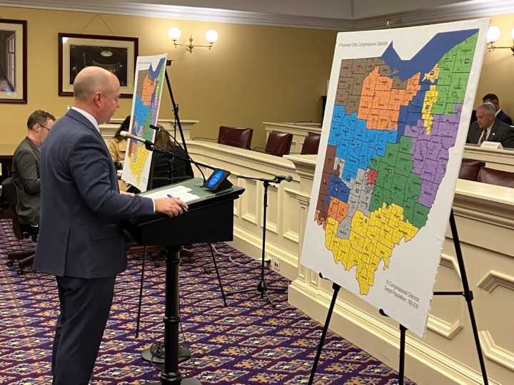 GOP-authored Ohio congressional redistricting map poised to pass Friday after winning Democratic support